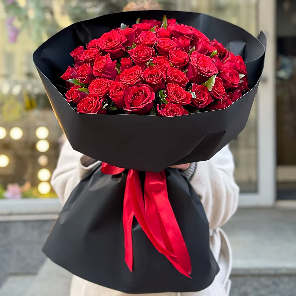 51 красная роза