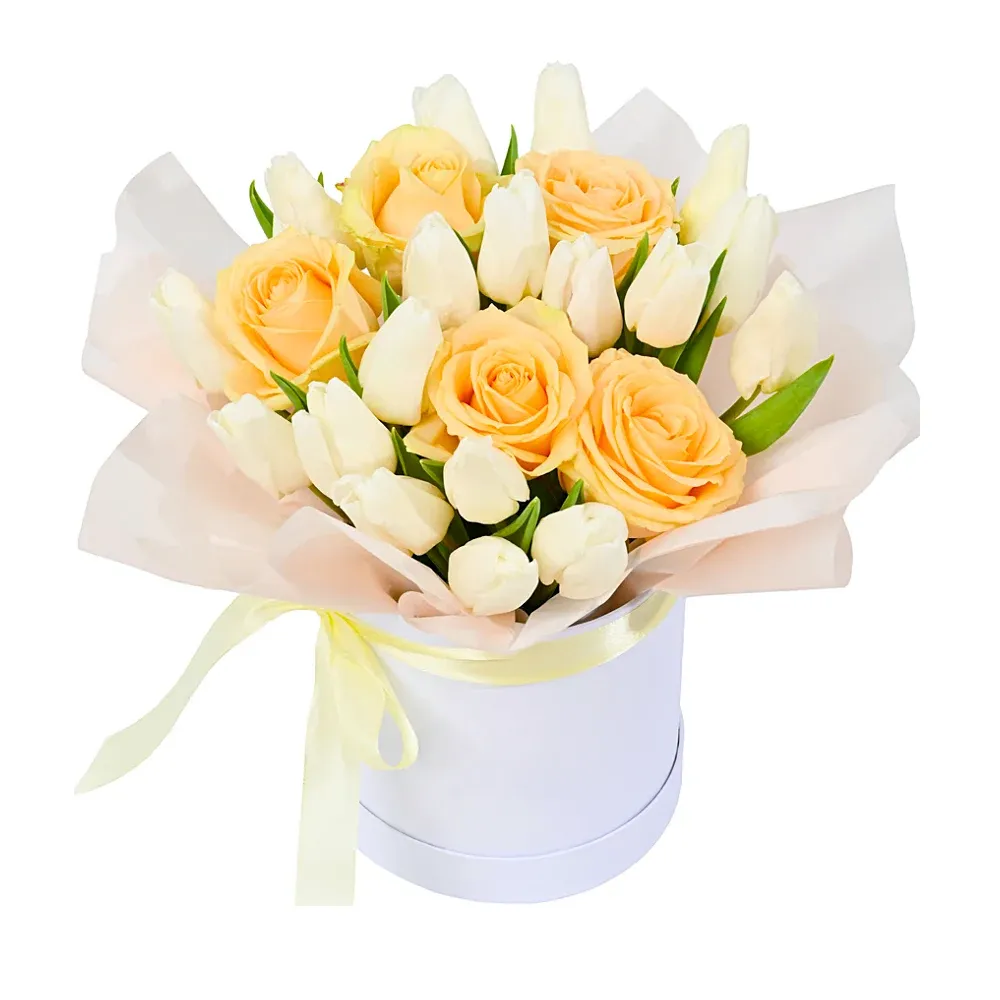 Цветы в коробке