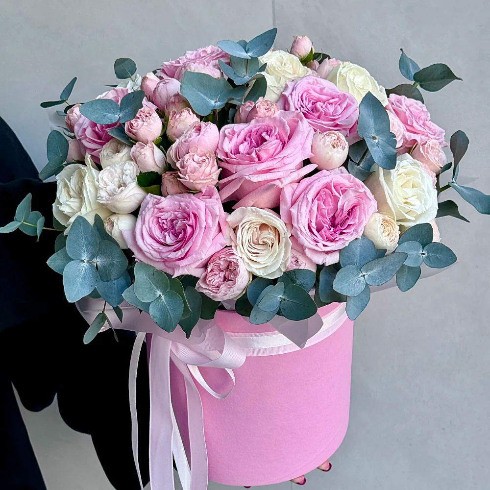 Цветы в коробке