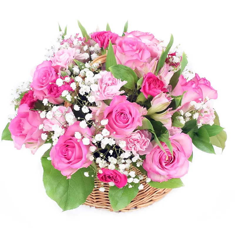 Корзина с цветами