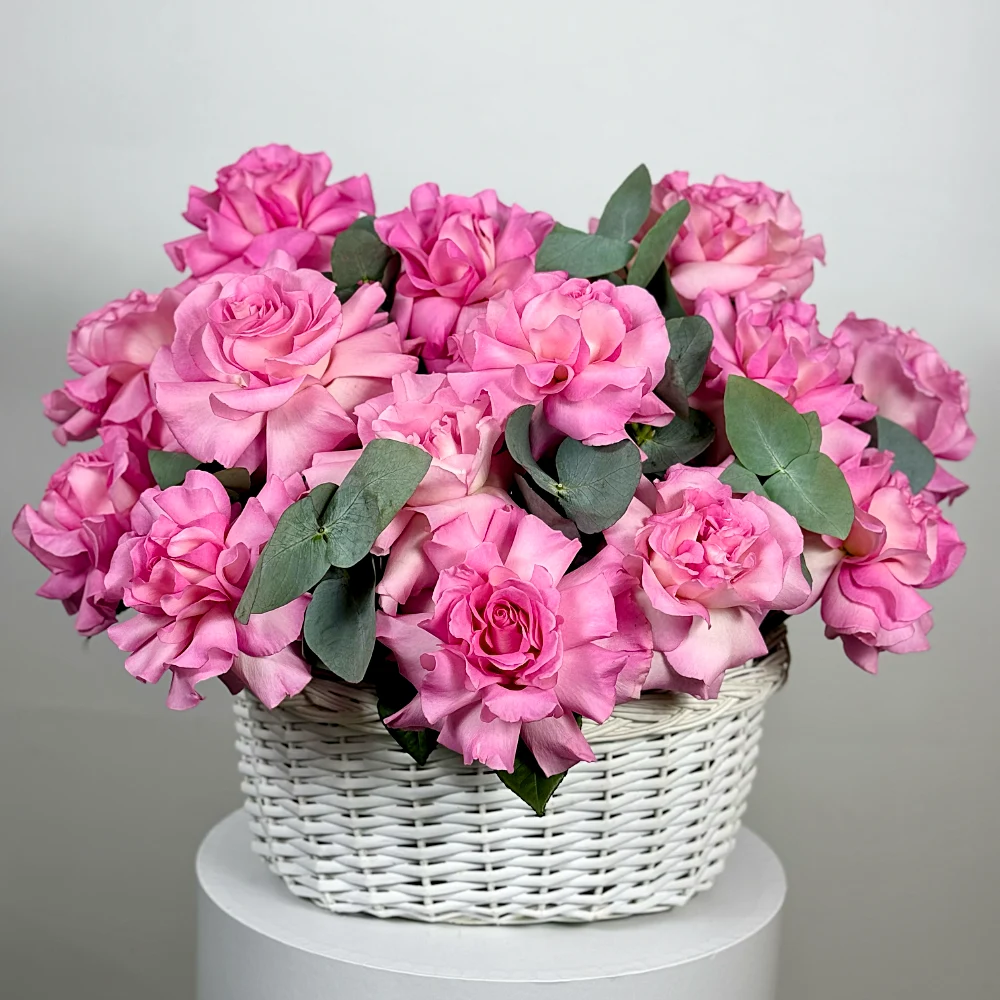 Корзина с цветами